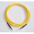 Single mode ST UPC cabo de fibra óptica patch, 9/125 ST cabo de fibra óptica